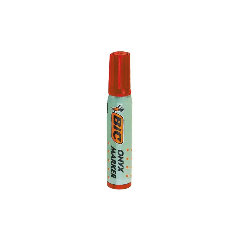 MARQUEUR PERMANENT ROUGE CORPS METAL PETIT MODELE TALIAPLAST | 401020 Super Prix