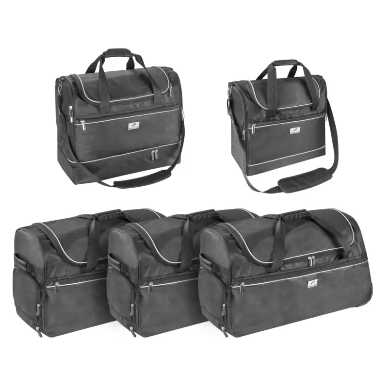 Carbags Set de Sacs de Voyage pour Audi A4 Avant B9 noir Offre Limitée