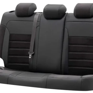 Achat Immédiat Housse de siège Bari pour Hyundai i10 (BA, IA) 08/2013-auj., 1 housse de siège arrière pour les sièges normaux