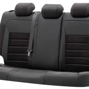 Acheter En Ligne Housse de siège Bari pour Peugeot 208 I 03/2012-03/2020, 1 housse de siège arrière pour sièges normaux