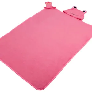 Dernier Modèle Couverture pour enfants Froggy pink 130 x 100 cm
