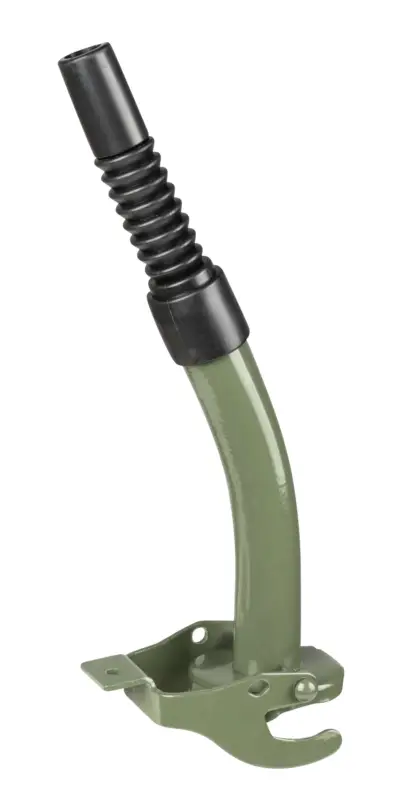Prix Cassé Bec verseur pour bidon d'essence, bec verseur pour bidon vert olive 25 cm